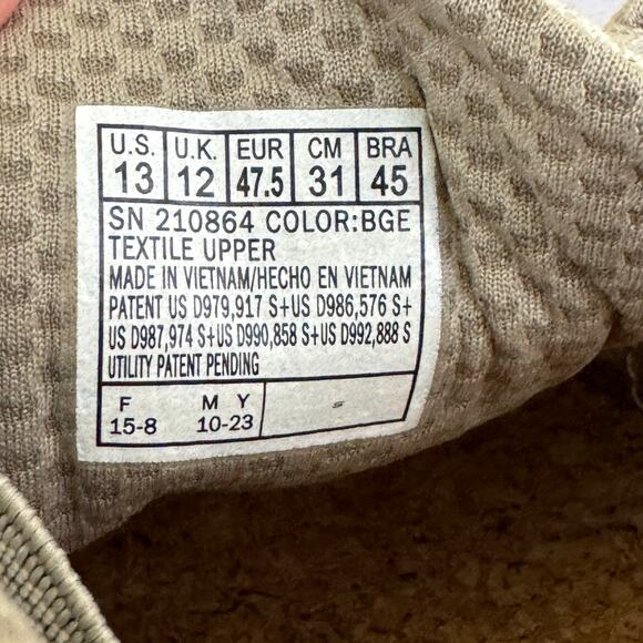 Skechers Shoes Mens Size 13  Beige Melson Casual Comfort Slip On 210864 Read - Picture 10 of 10